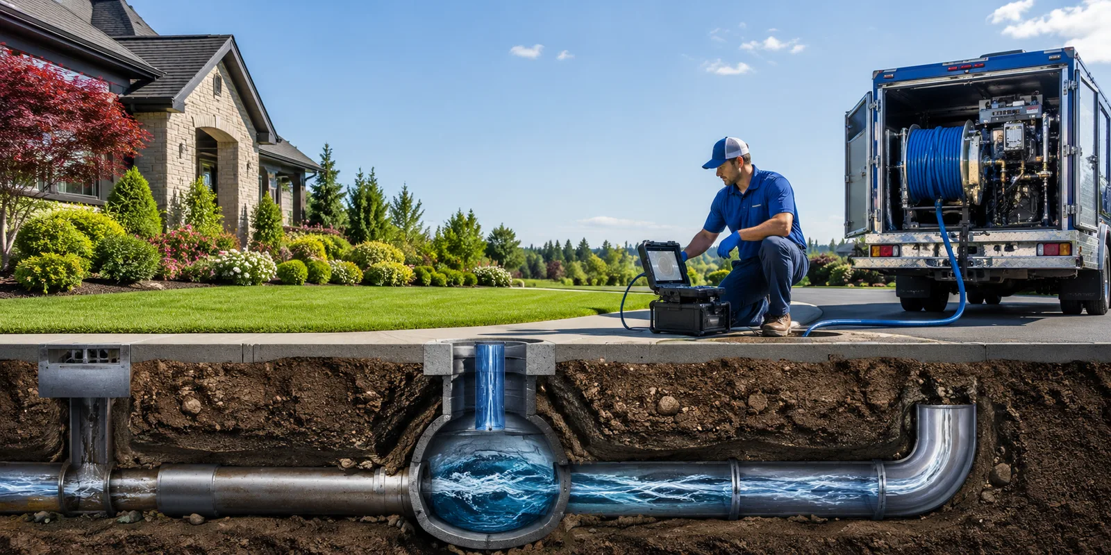 Drainage restoration information for Hauppauge, NY